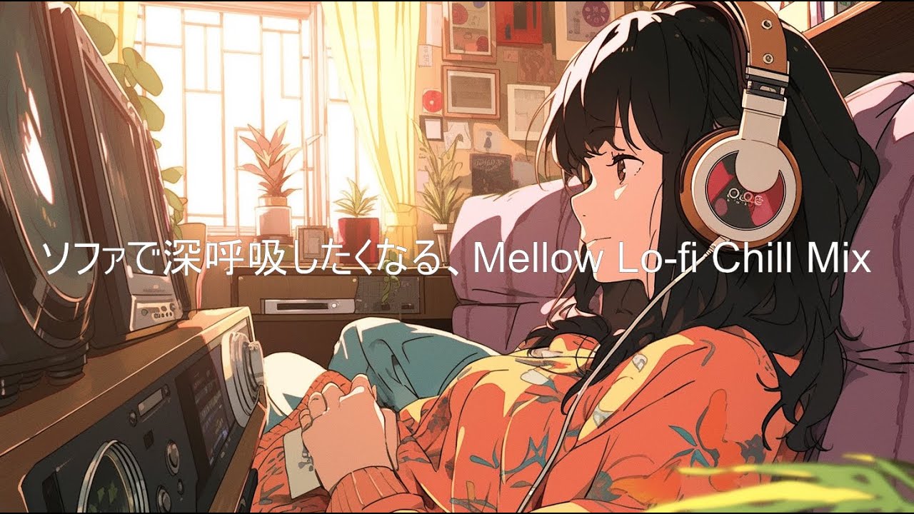 ソファで深呼吸したくなる、Mellow Lo fi Chill Mix【作業・勉強・読書・睡眠のためのBGM】