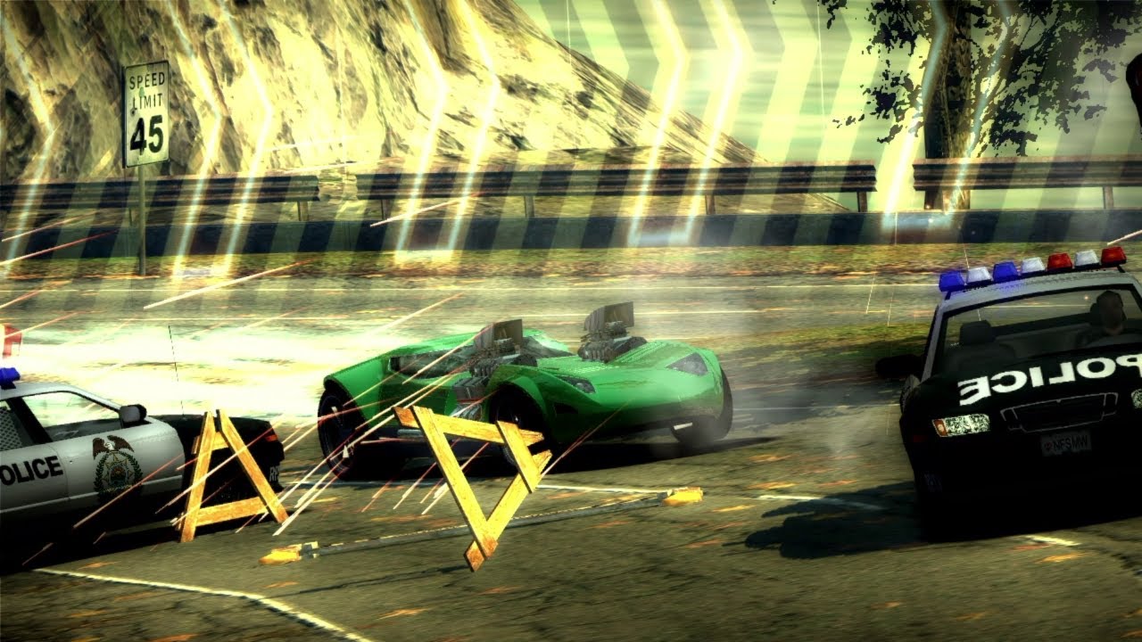 NFS-MW 2005 (PC): Twin Mill Tollbooth Pursuit Challenge