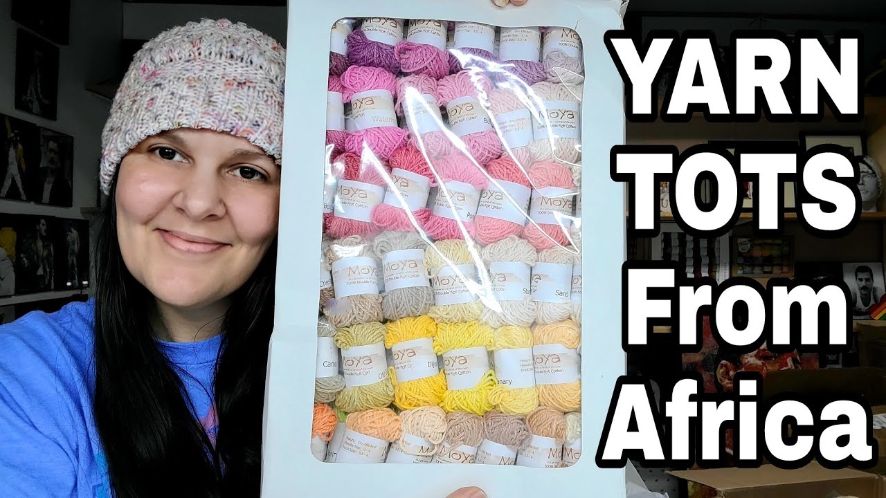 Yarn Unboxing From Africa / Afrique Yarns