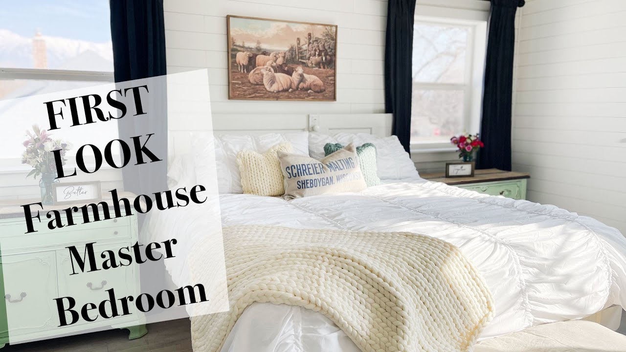 Dream House Master Bedroom Moving Into The Farmhouse