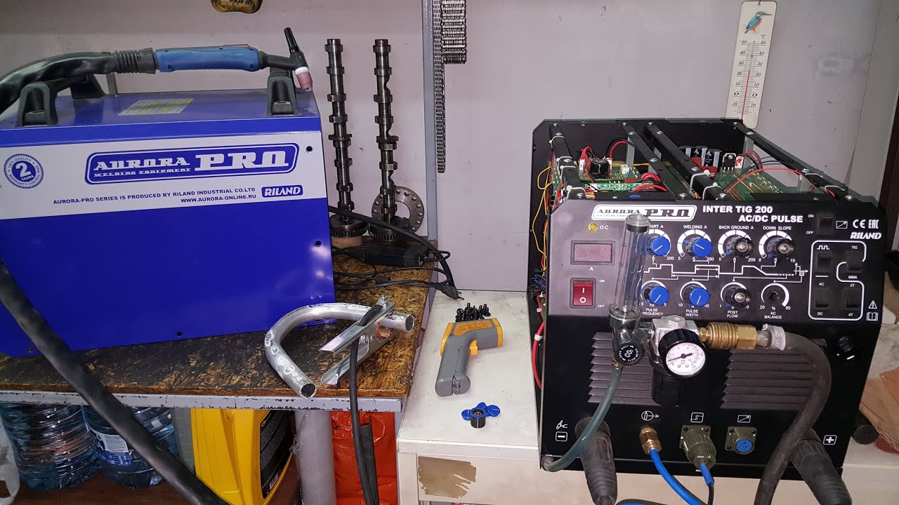 Доработка auroraPRO inter TIG200 AC/DC pulse