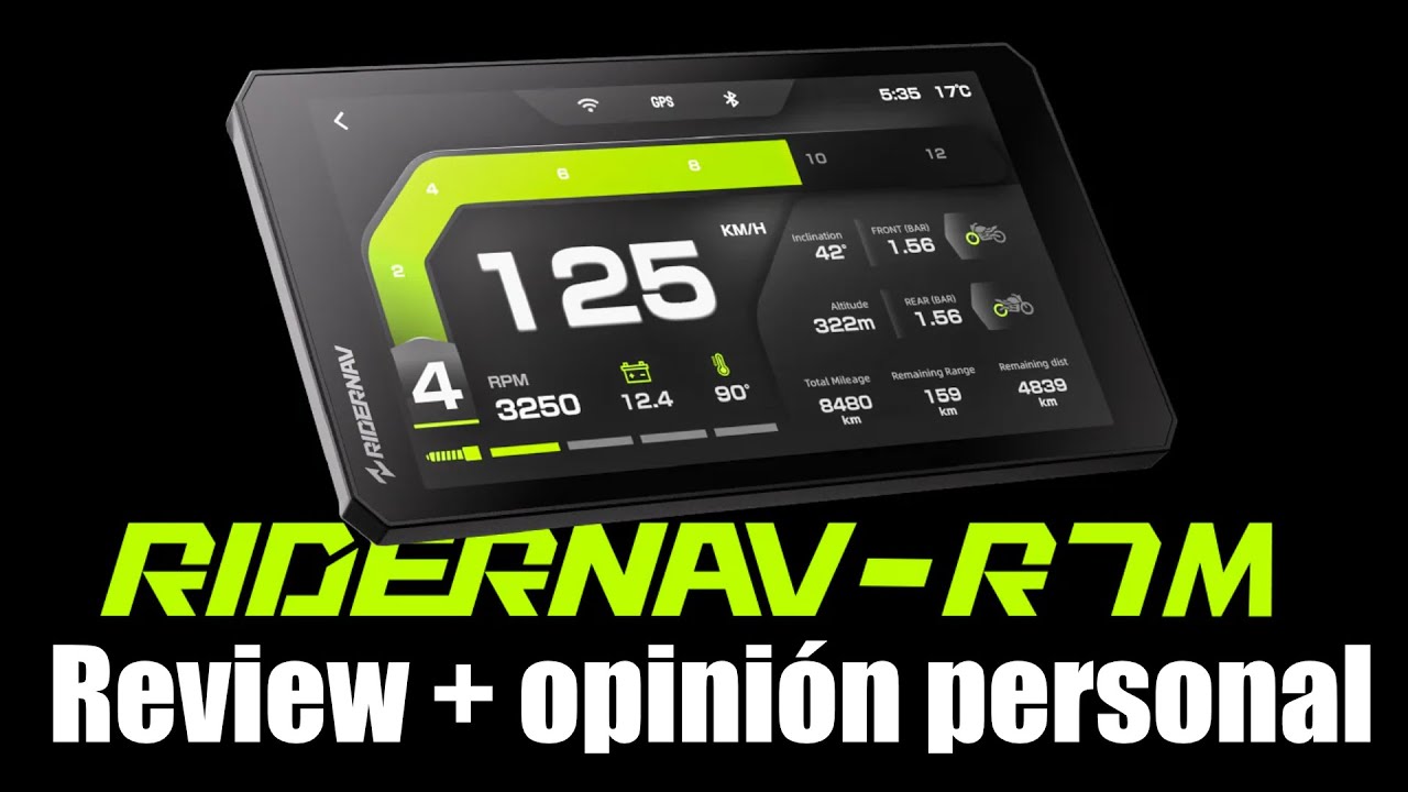 RIDERNAV R7M para BMW - La pantalla CarPlay más completa! Review + opinión