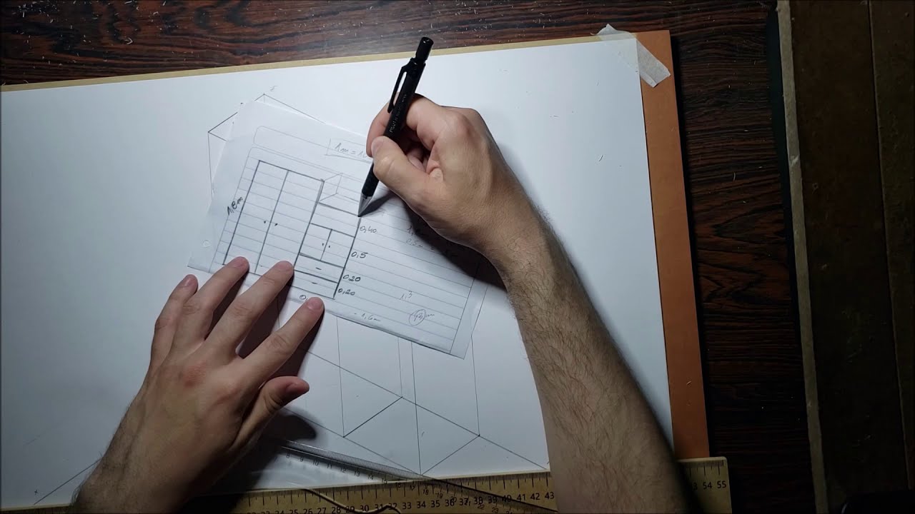 Perspectiva Isométrica. Diseño y representación de un mueble 1.