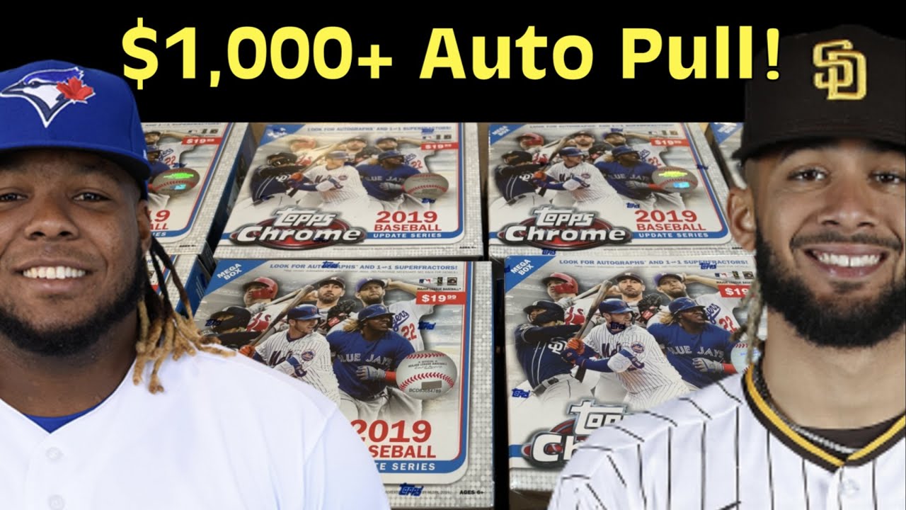 CRAZY!  THREE COLOR PARALLEL ROOKIES OF THE BIG GUY!?  2019 TOPPS CHROME UPDATE (TATIS TUESDAY)