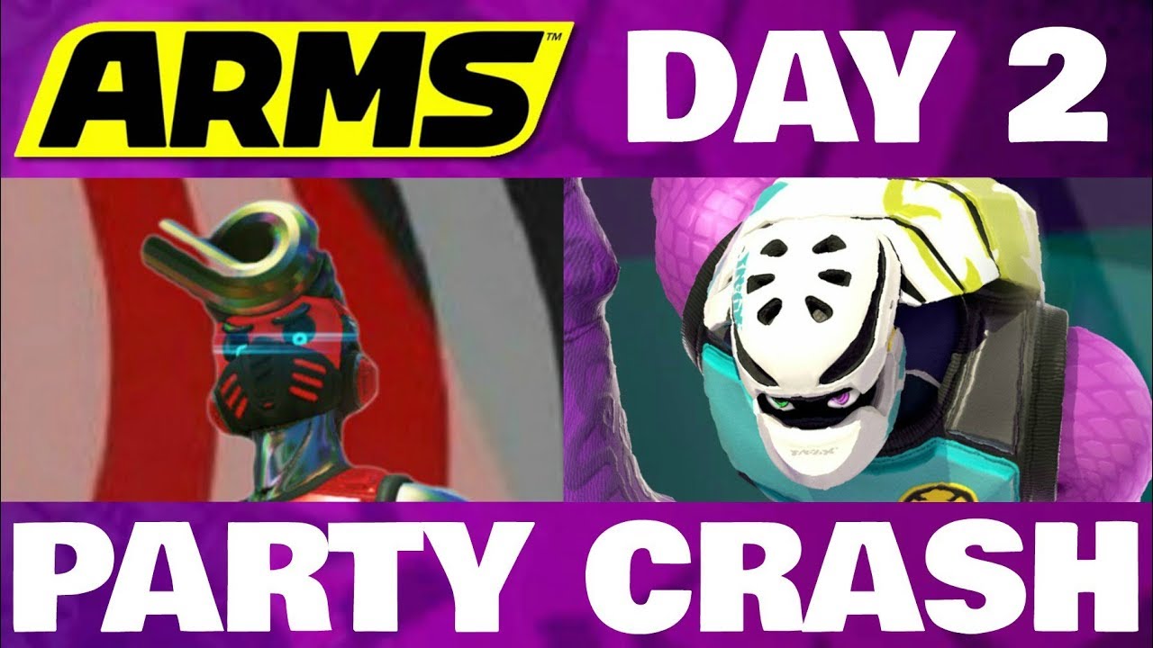ARMS Party Crash DAY 2 Springtron Vs Kid Cobra!