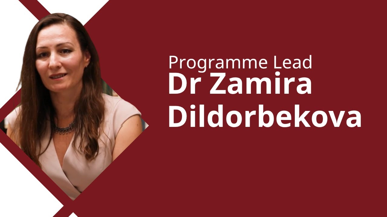 Dr Zamira Dildorbekova - STEP Programme Leader