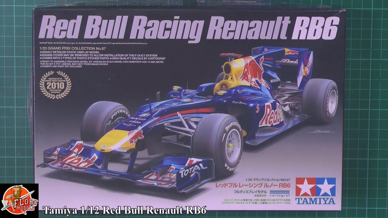 Tamiya 1/20 Red Bull RB6 review