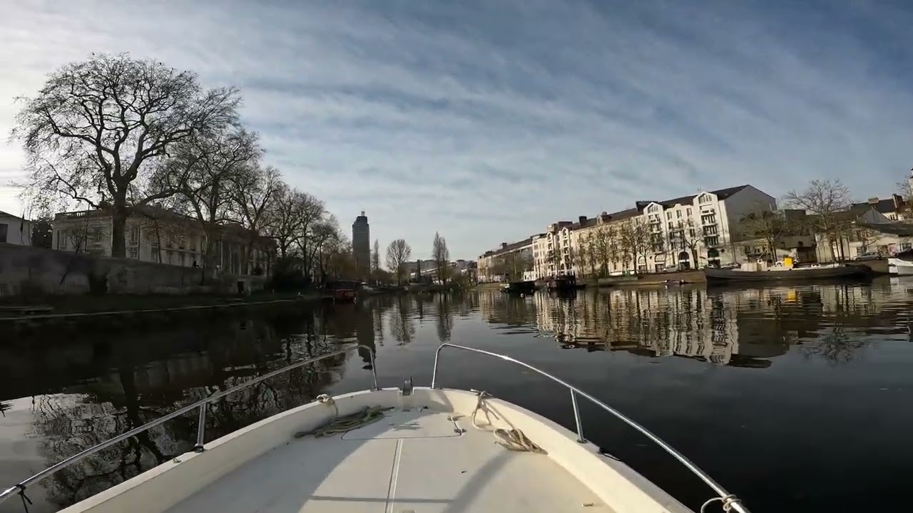 L'Erdre de Nantes à Nort-sur-Erdre partie 1