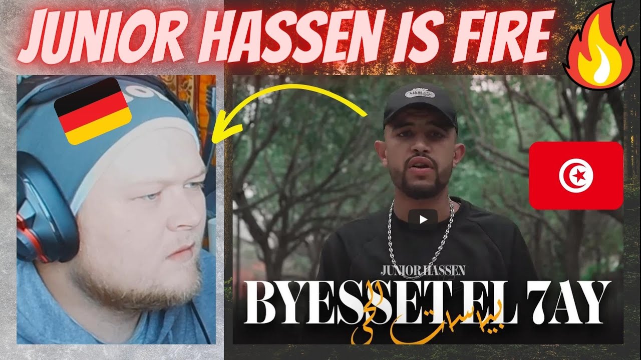 🇹🇳 Junior Hassen - Byesset El 7ay | GERMAN Rapper reacts