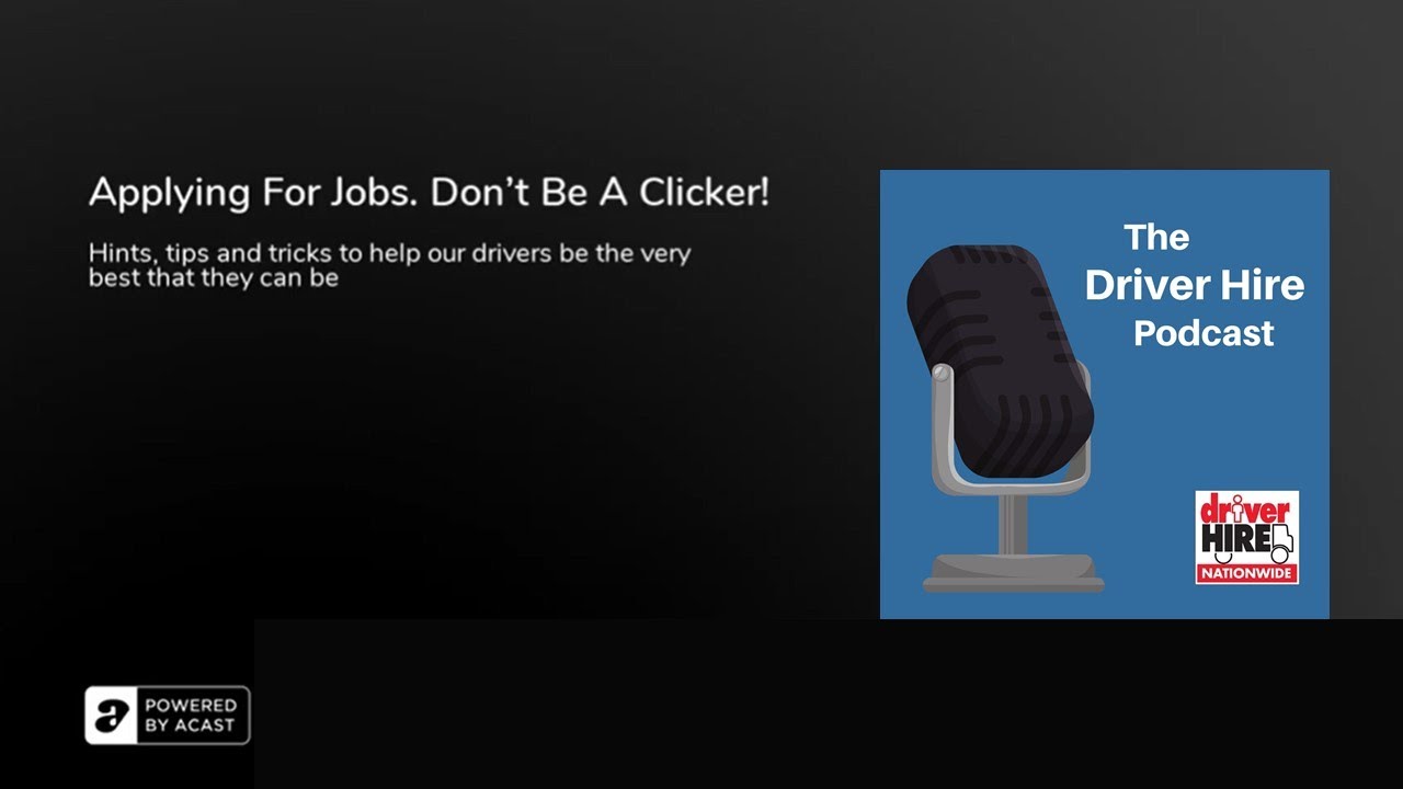 Applying For Jobs. Don't Be A Clicker!