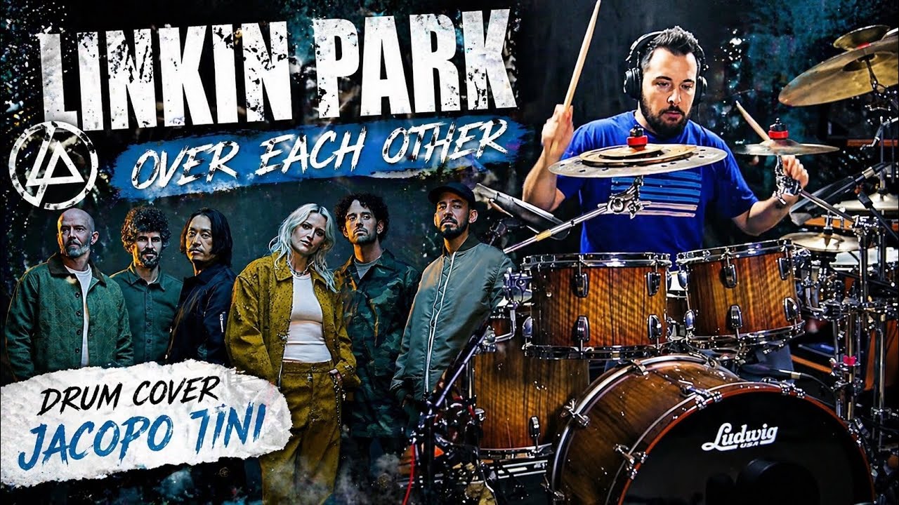 Linkin Park - Over Each Other (drum cover)