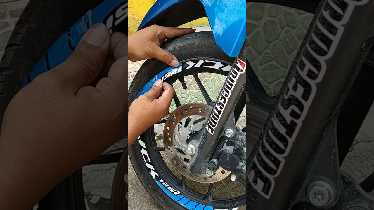 how to install HONDA CLICK  125i / 150i Mags decals sticker
