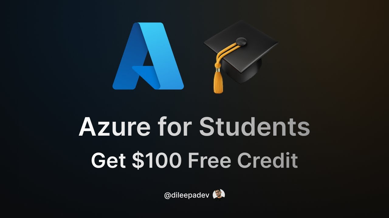 Create Azure for Students Account with a Voucher &ndash; Get $100 Free Credit