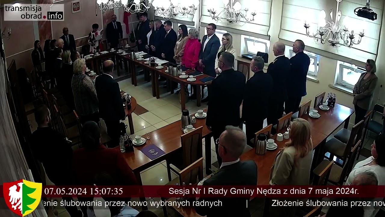 I sesja Rady Gminy Nędza- kadencja 2024-2029