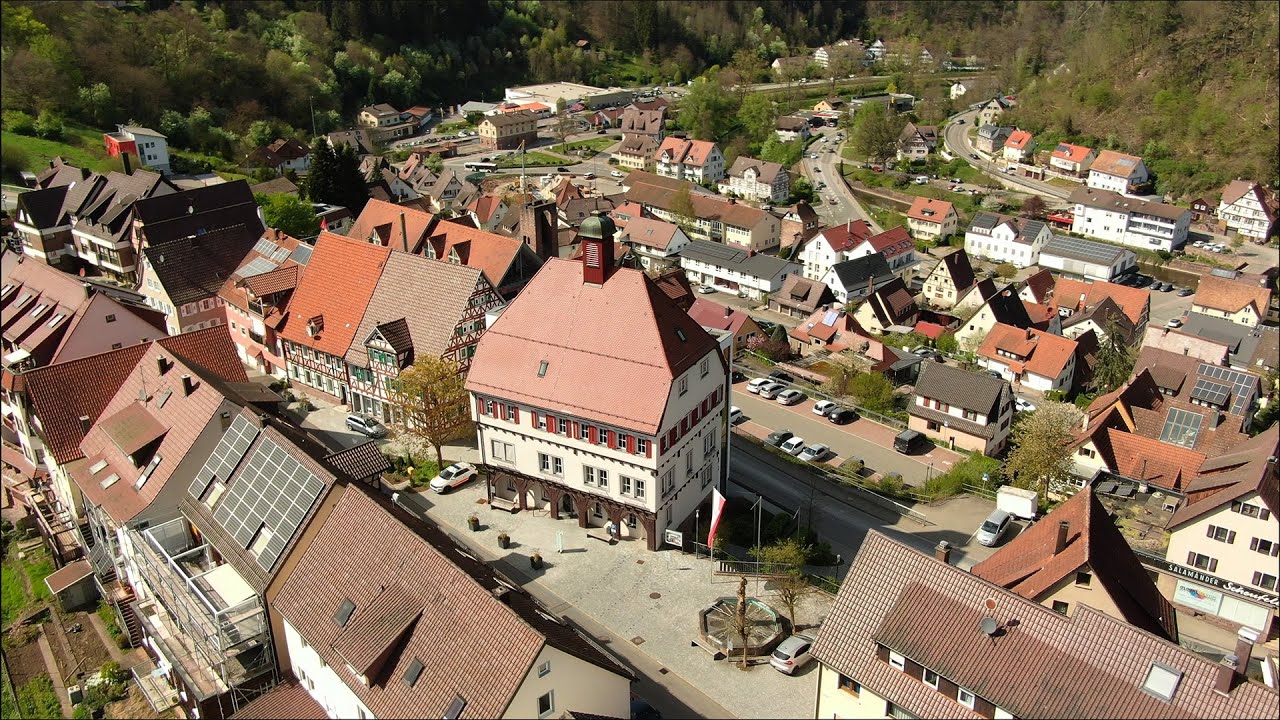 Stadtrundgang - Wildberg aus der Vogelperspektive