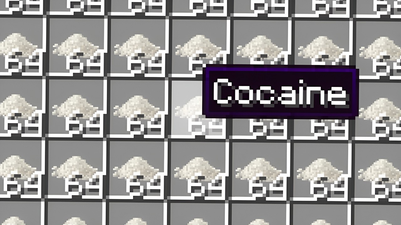 Mass Producing Cocaine in Minecraft
