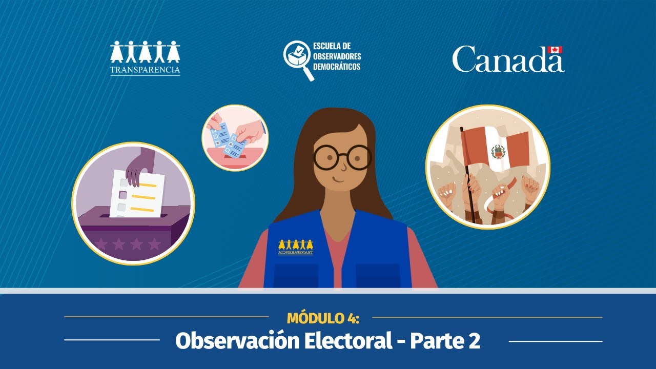 Módulo 4: Observación Electoral - Parte II