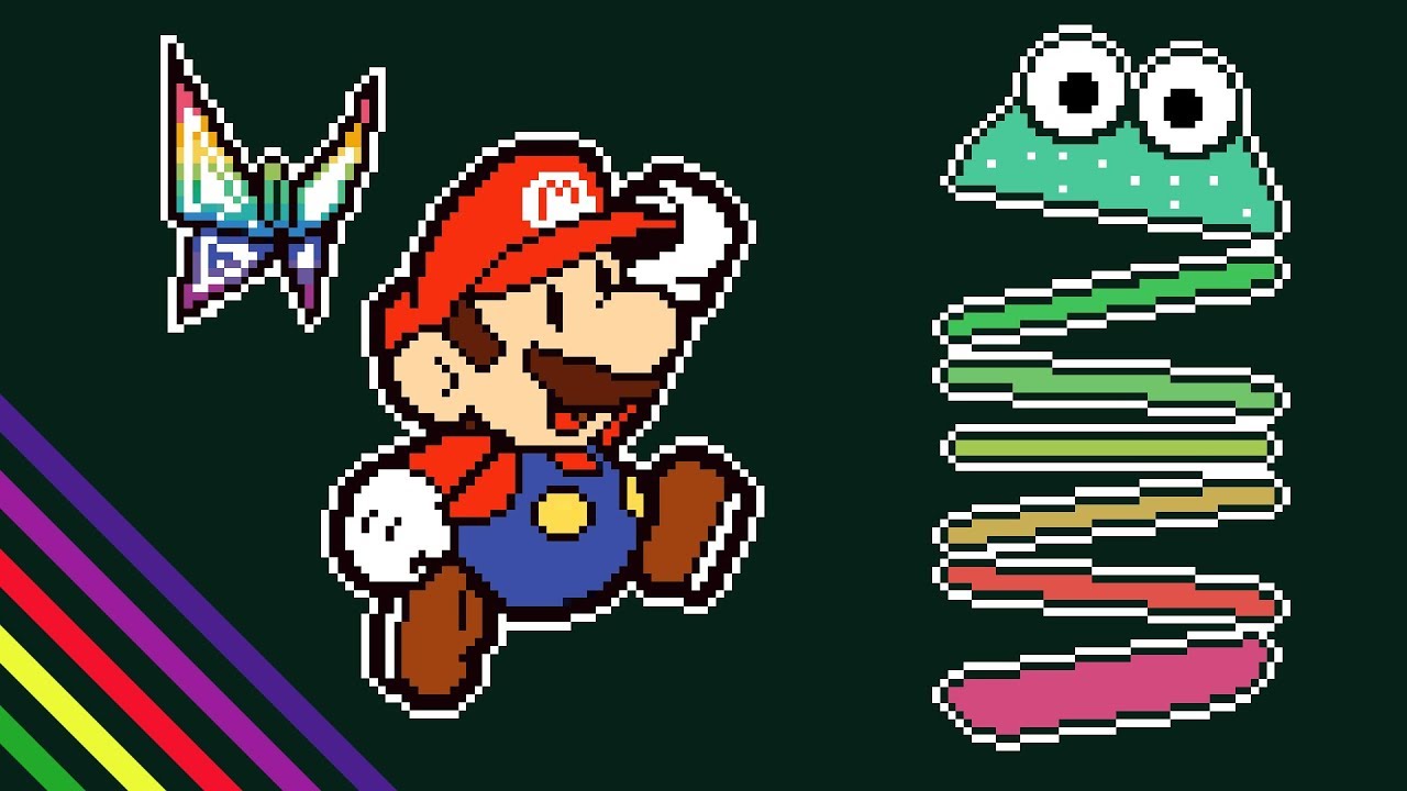 Lineland Road 8-BIT - Super Paper Mario