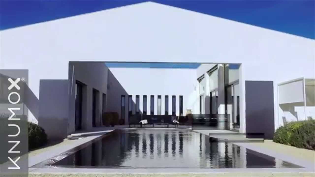 Knumox Designelemente Glas, Carbonbeton, Kunst im Garten
