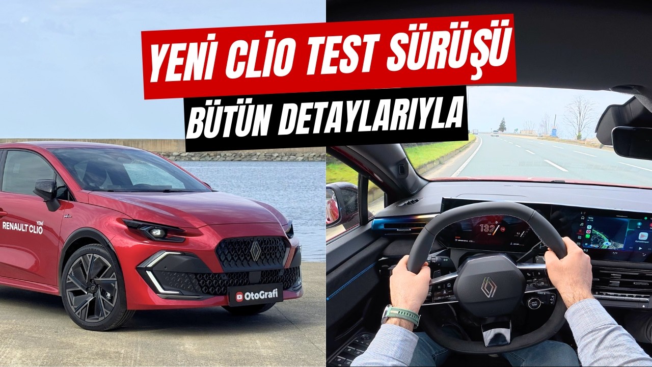 SÜRÜŞÜ ÇOK DEĞİŞMİŞ | Renault Clio 1.2 TCe EDC Esprit Alpine Test Sürüşü | @OtoGrafi 