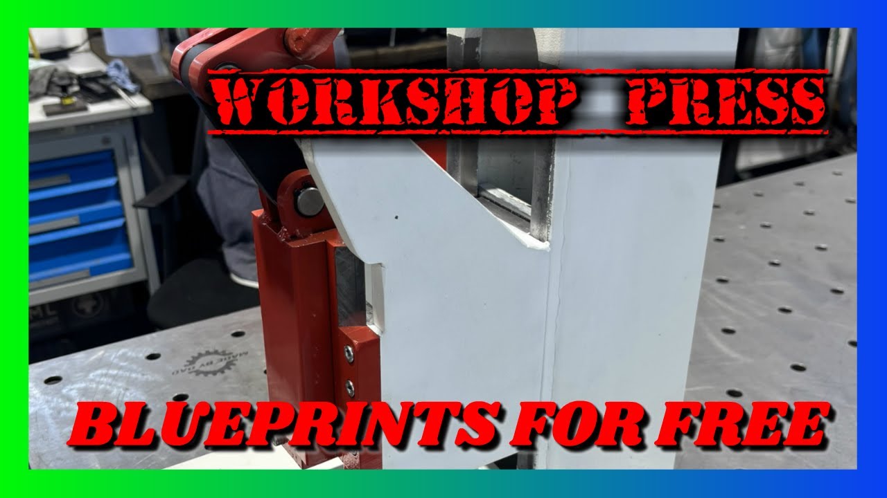 Werkstattpresse selber bauen mit kostenlosen Pl&auml;nen(Build a Workshop Press  Free Plans)