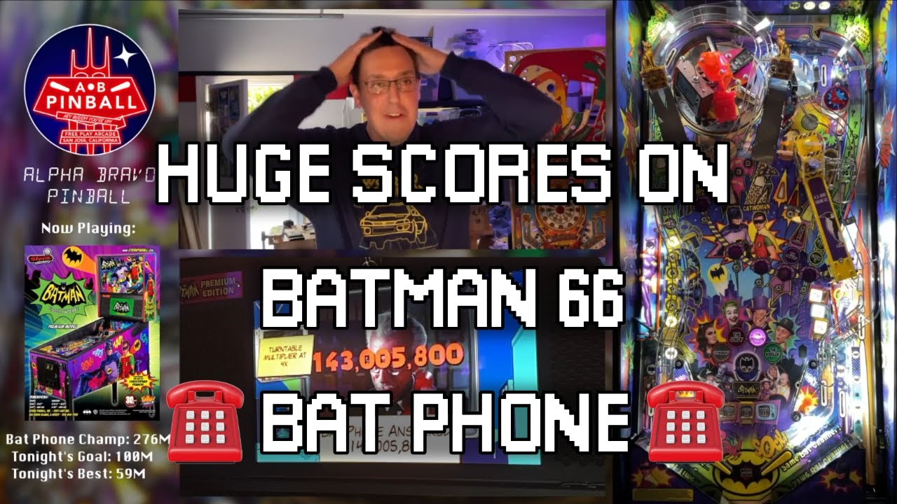 Batman 66 Pinball Bat Phone Tutorial