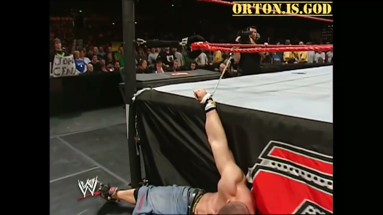 Randy Orton Vs Mr. Cena (John Cena's Father) | RAW Sept 17, 2007