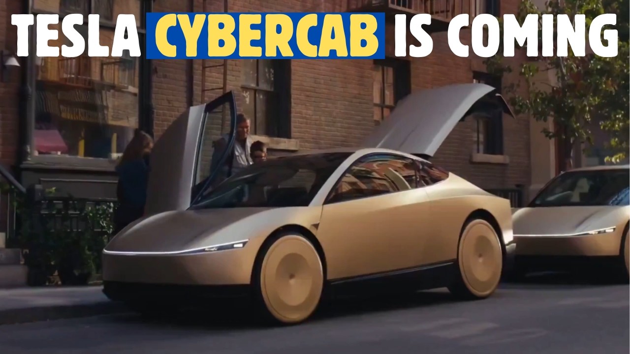 Скоро появится Tesla CyberCab от Илона Маска.