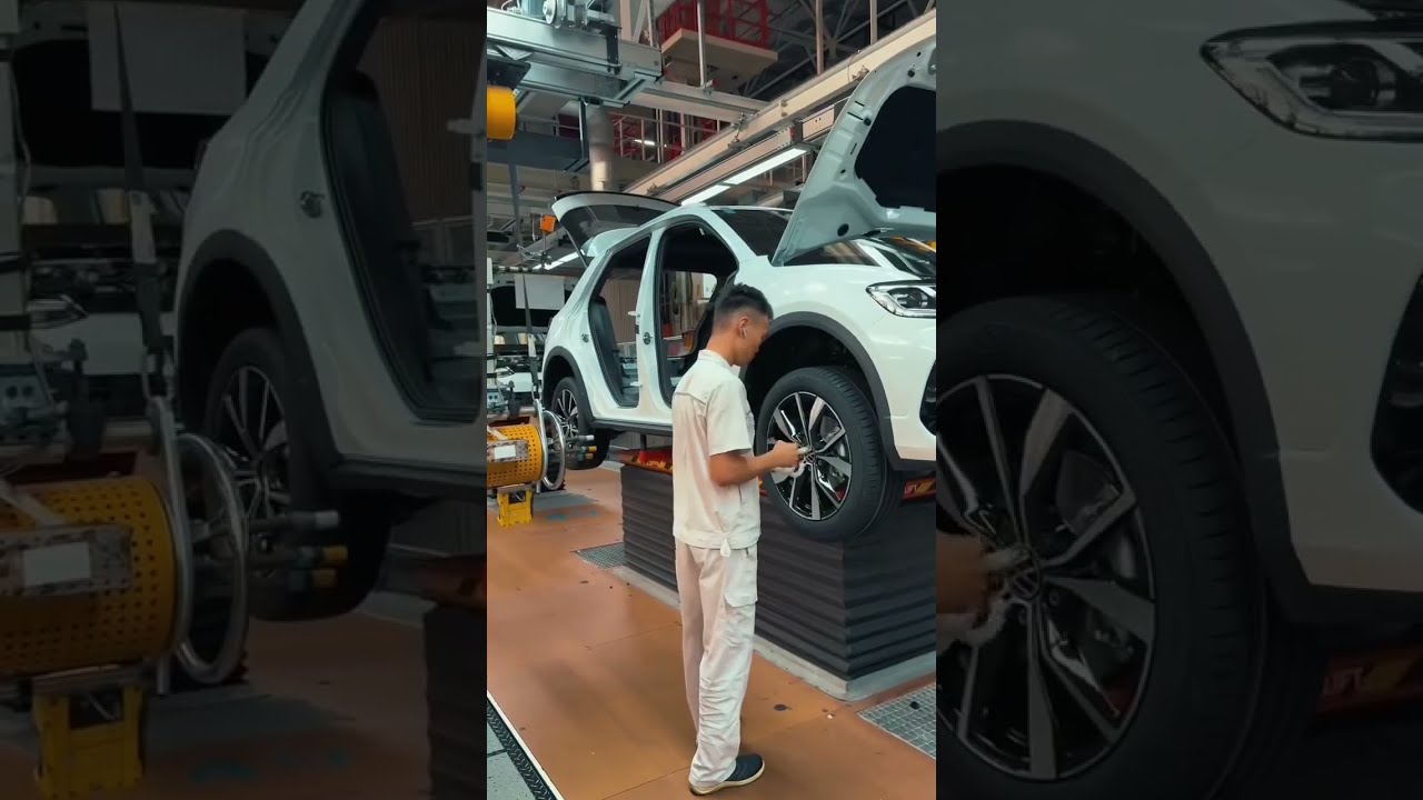 أول جزائري في مصنع Volkswagen 🇩🇪 في الصين 🇨🇳😱
