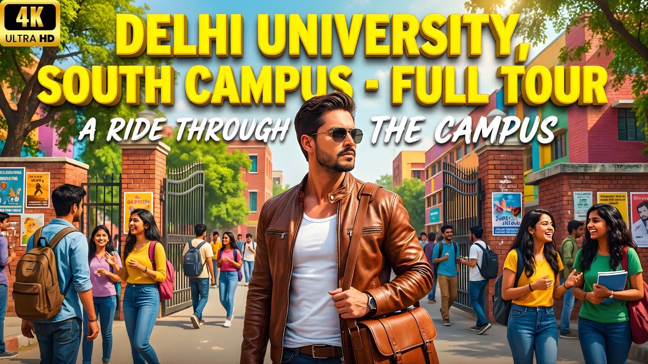 Delhi University South Campus Full Tour | DU North campus Vs South Campus : Which Is Better?