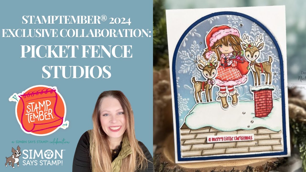 NEW! Picket Fence Studios 2024 STAMPtember® Exclusive!