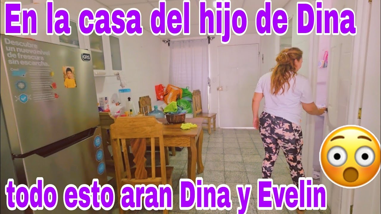 Asi reacciona el hijo de Dina y Evelin al ver el gran cambio de la casa😳😱