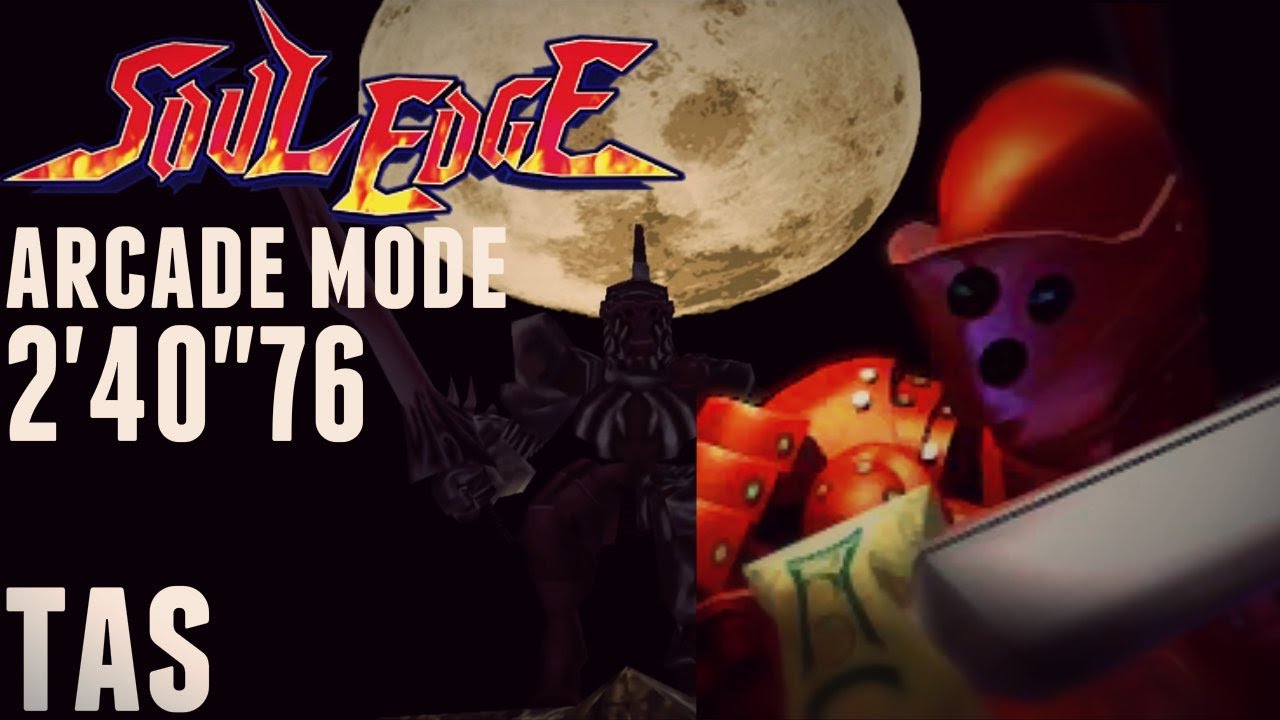 TAS: Soul Edge - Nightmare (siegfried!)