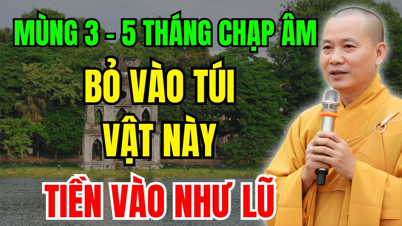 MÙNG 3 Đến mùng 5 THÁNG CHẠP ÂM LỊCH BỎ VÀO TÚI VẬT NÀY GIÀU KHÔNG KỊP TRỞ TAY, Giá Vàng 368