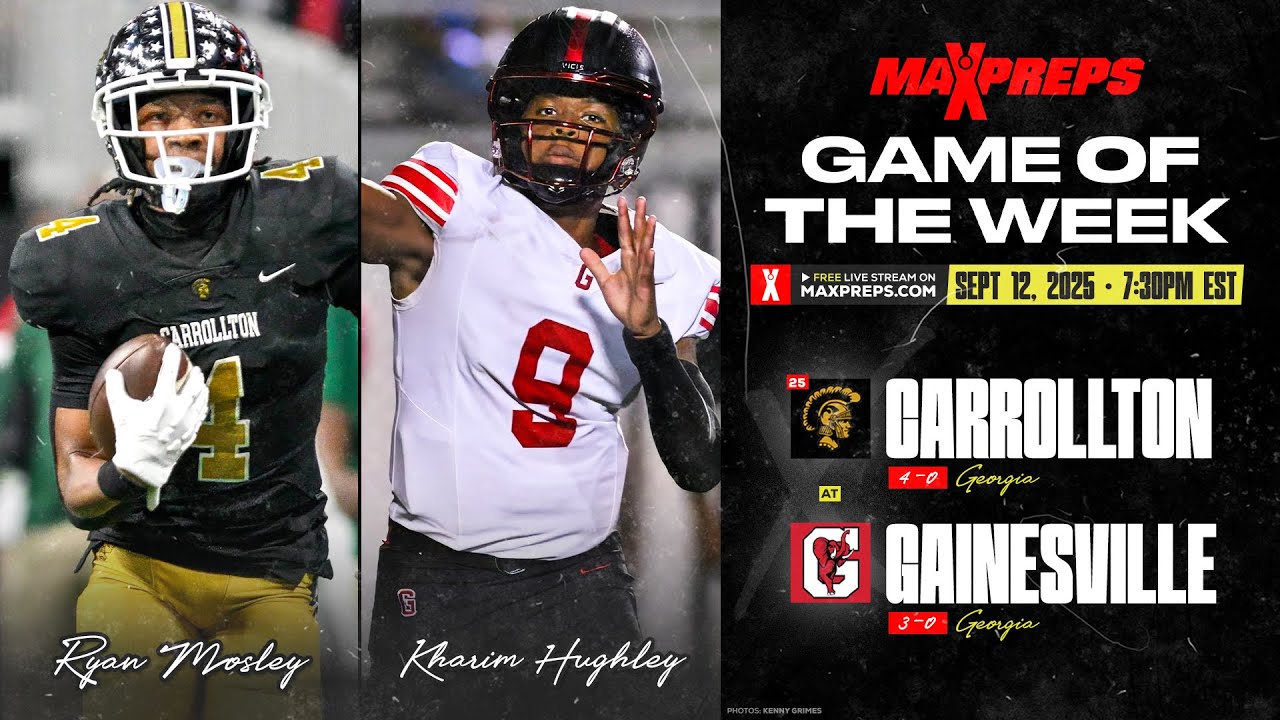 No. 25 Carrollton (GA) at Gainesville (GA)  |  MaxPreps Game of the Week