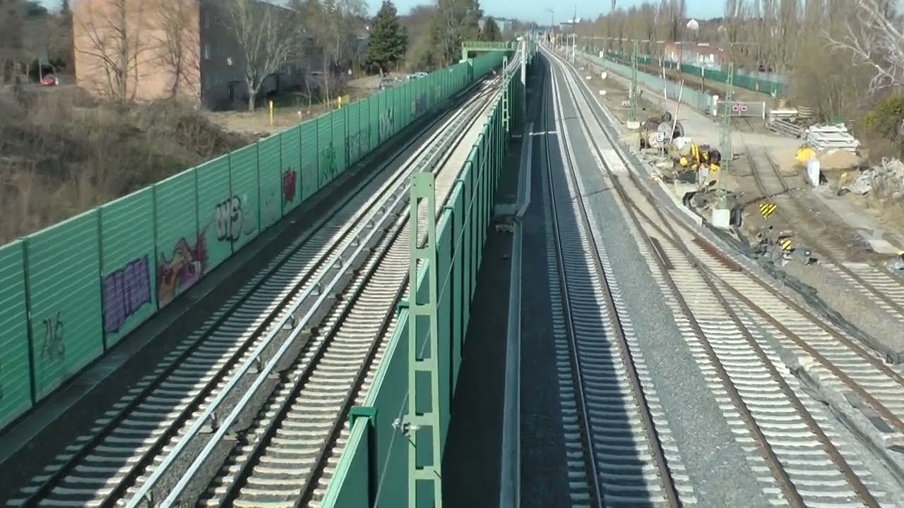 Ausbau Dresdner Bahn, Teil 155, Südkreuz, Buckower Chaussee, Blankenfelde, 05.03.2025