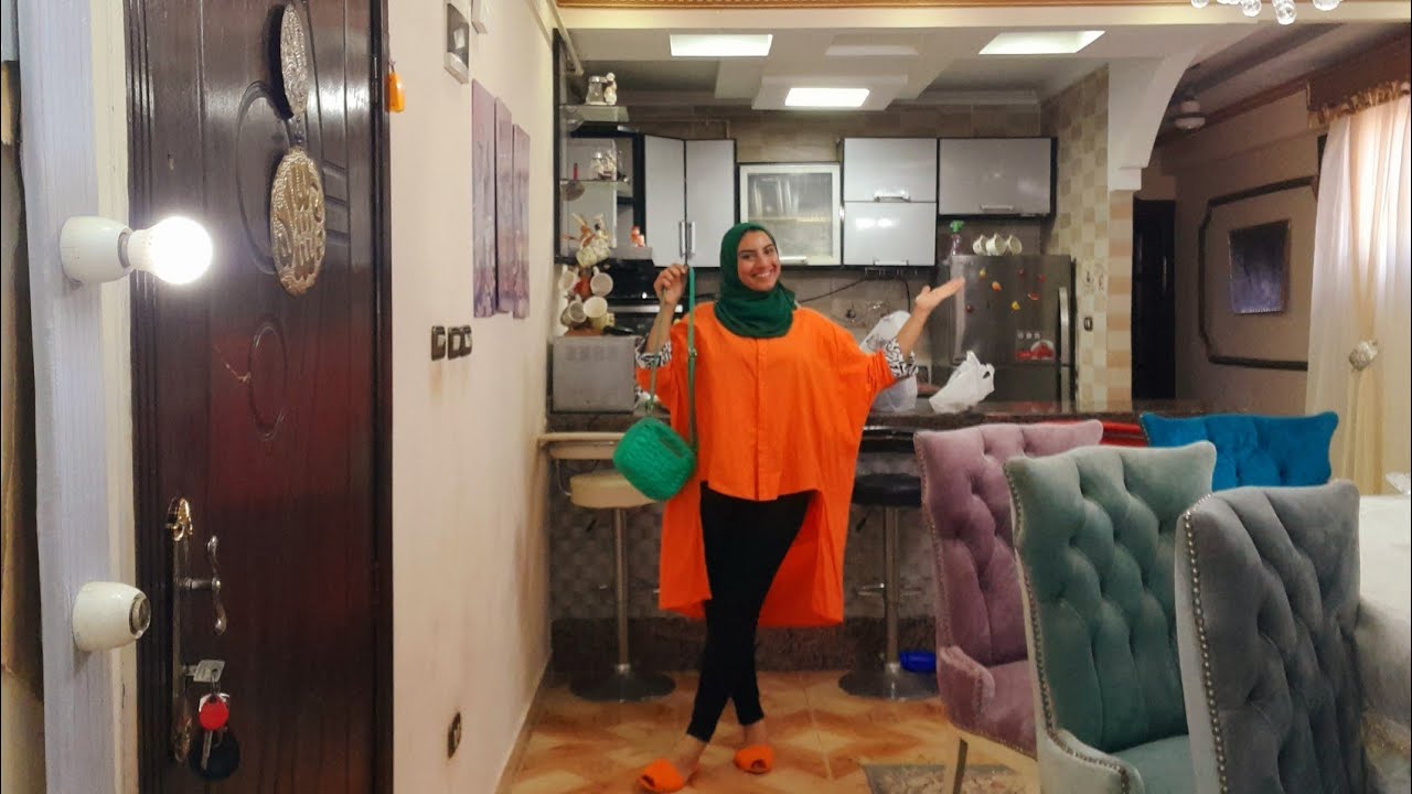 تجهيزاتى لعزومه صحبتى 💃يا خراشي على القمر 😂