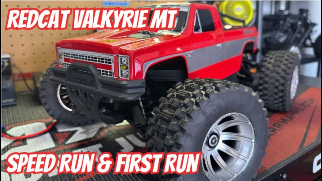 Redcat Valkyrie MT Speed Run And First Run