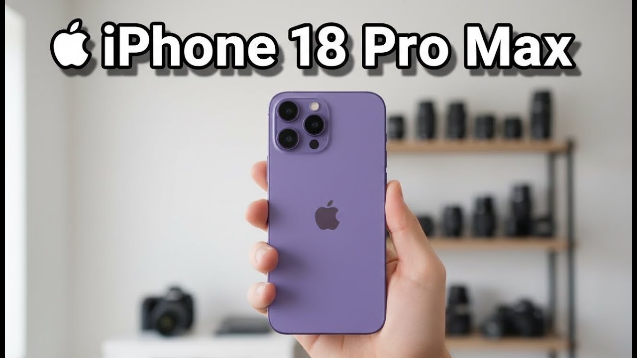 iPhone 18 Pro Max LEAKS (2026) — Apple’s BIGGEST Upgrade Yet?