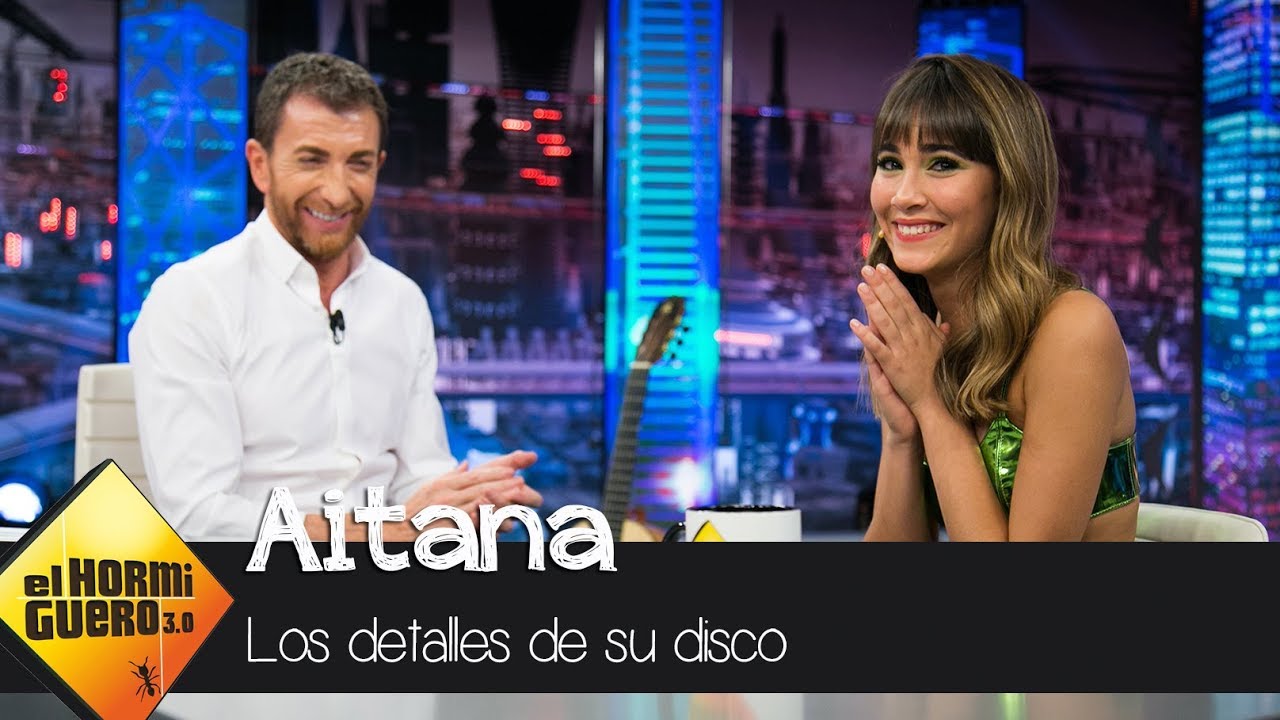 Aitana desvela en exclusiva todos los detalles de su primer disco - El Hormiguero 3.0