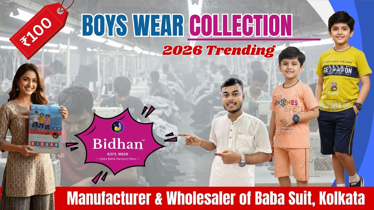 2026 BIG OFFER on Kids Wear | Manufacturer & Wholesaler | Bidhan Kids 