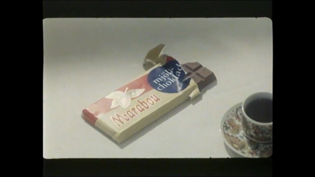 Reklam för Marabou 1977