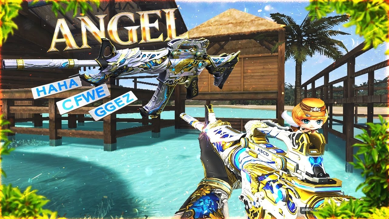 ОБЗОР НА M4A1-S ANGEL В CROSSFIRE