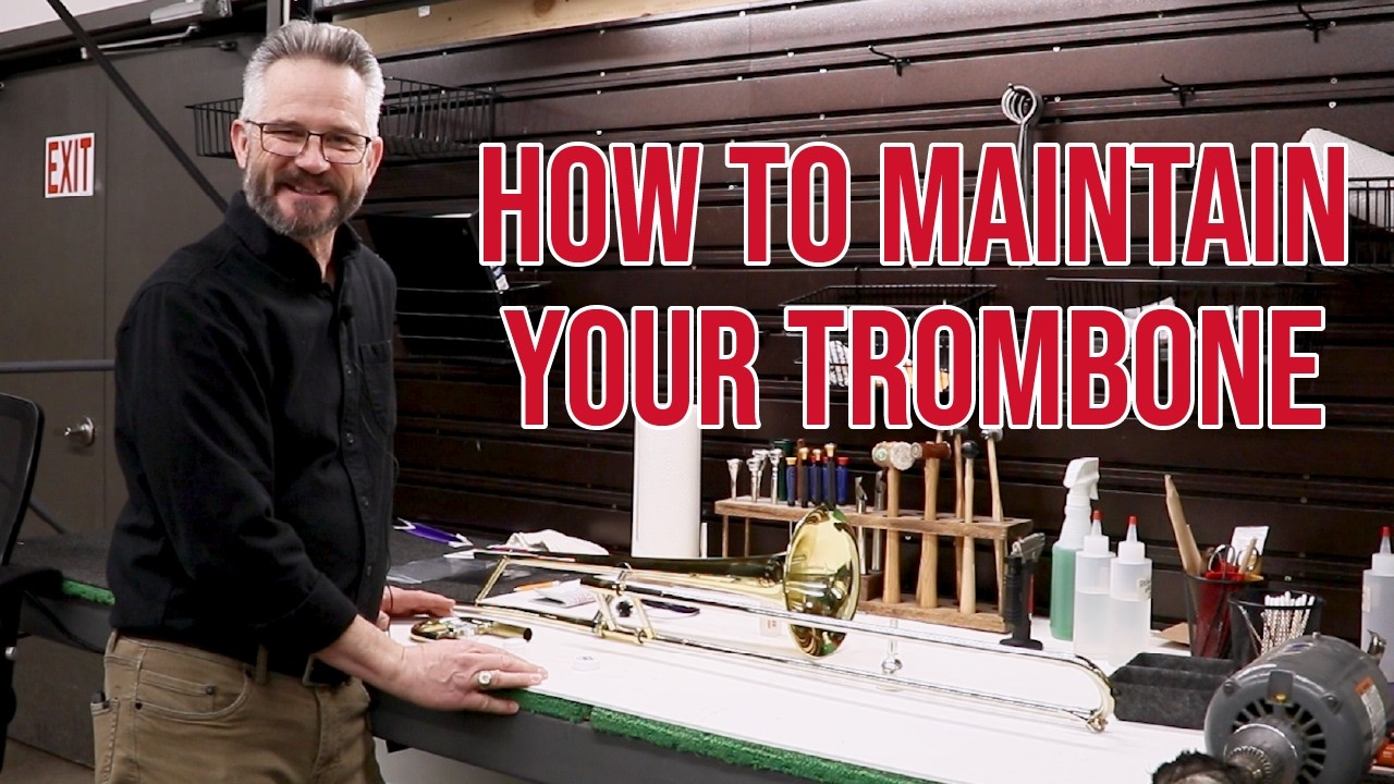 How to Maintain Your Trombone | Trombone Care Kit Demo