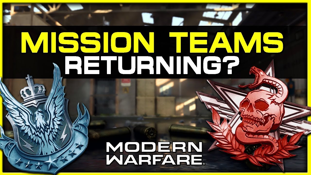 Modern Warfare Factions Breakdown! (Mission Teams Returning?)