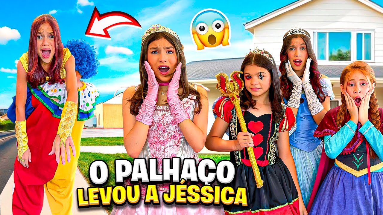 O PALHAÇO APARECEU NA FESTA DAS Princesas ￼e deu tudo errado (JÉSSICA SOUSA E FAMILIA)