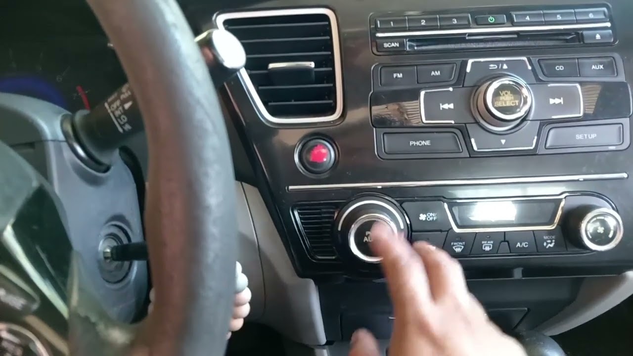 ver la temperatura del motor Honda Civic ex 2013