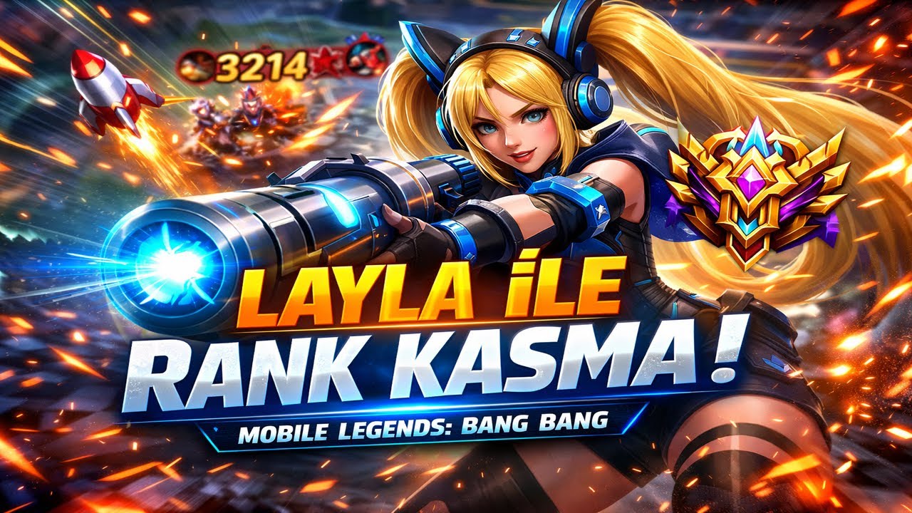 Rank Push Zamanı! 🚀 Layla Gameplay | MLBB