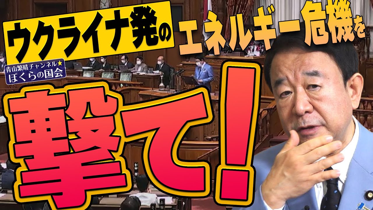 【ぼくらの国会・第328回】ニュースの尻尾「ウクライナ発のエネルギー危機を撃て！」