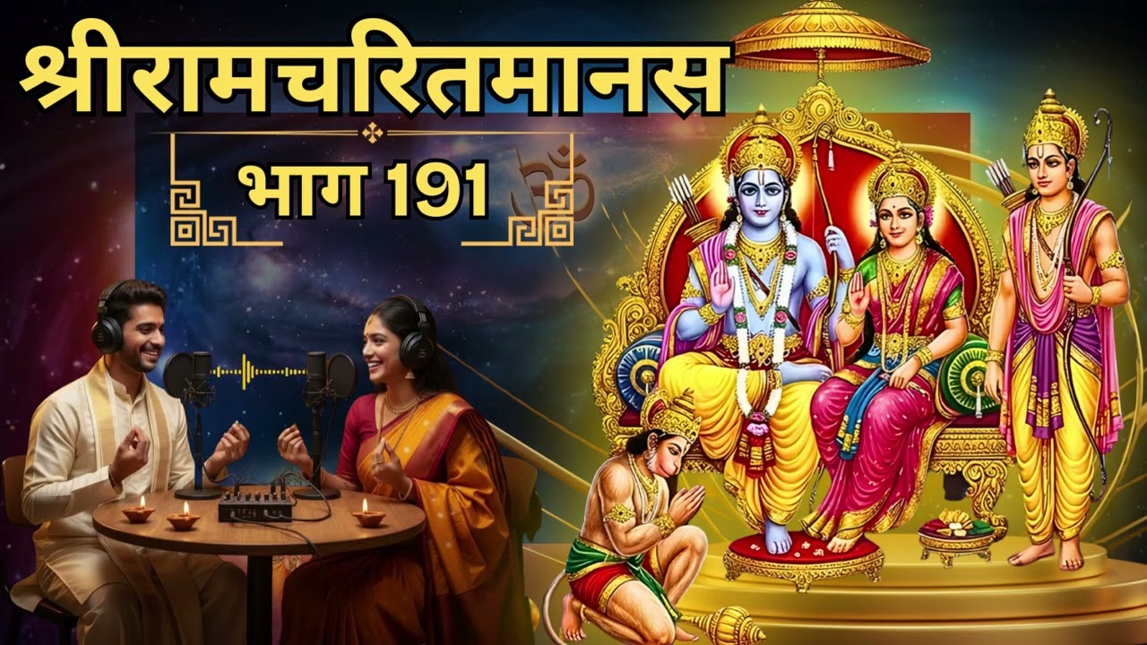 श्रीरामचरितमानस: लंकाकाण्ड 191 |  ब्रह्मा, इन्द्र, व महादेव द्वारा श्रीराम स्तुति | Ramcharitmanas